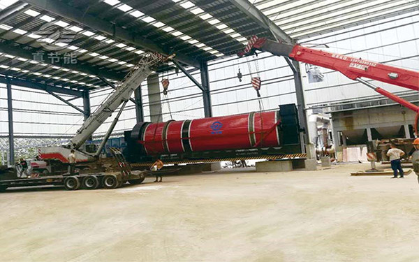 三回程烘干機(jī)安裝現(xiàn)場(chǎng) 三回程烘干機(jī)安裝現(xiàn)場(chǎng)