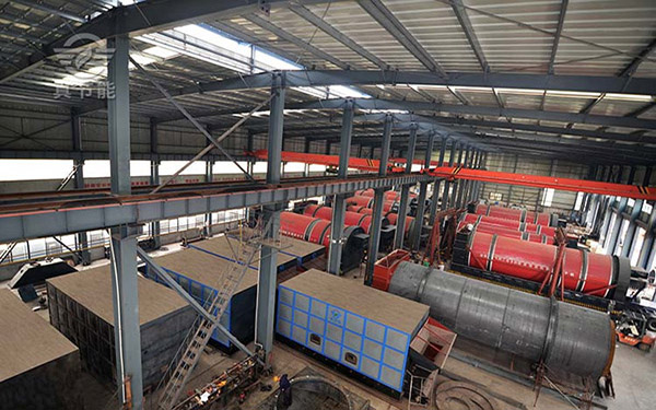 木薯渣烘干機(jī)生產(chǎn)車間 木薯渣烘干機(jī)生產(chǎn)車間