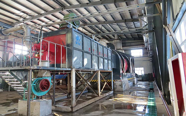 薯渣烘干機(jī)生產(chǎn)項(xiàng)目現(xiàn)場