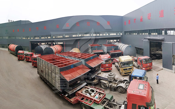 棕櫚粕烘干機發(fā)貨現場 棕櫚粕烘干機發(fā)貨現場