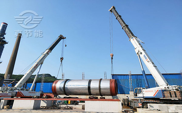 豆腐渣烘干設(shè)備吊裝現(xiàn)場 豆腐渣烘干設(shè)備吊裝現(xiàn)場