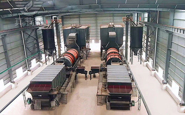 酒糟烘干機(jī)運(yùn)行現(xiàn)場(chǎng)