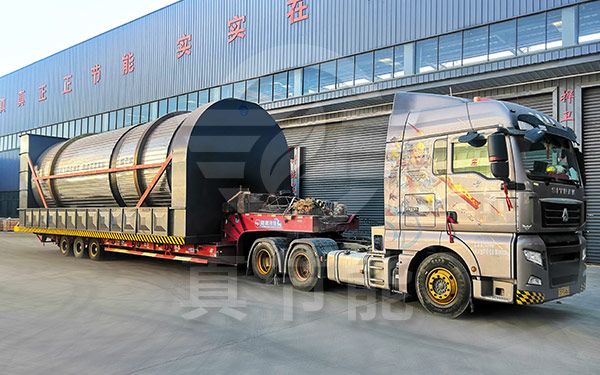 果渣烘干設備發(fā)貨現(xiàn)場